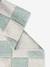 Rectangular Tiles rug blue 