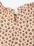 Long-sleeved T-shirt for baby girls sage green+vanilla 