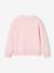 Long-sleeved jumper for girls navy blue+raspberry pink+rose 