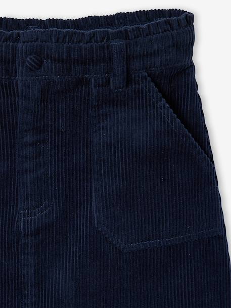 Skort for girls camel+mauve+navy blue 