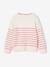Long-sleeved jumper for girls navy blue+raspberry pink+rose 