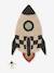 Rocket rug for kids multicoloured 