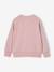Crewneck sweatshirt for boys pale pink 