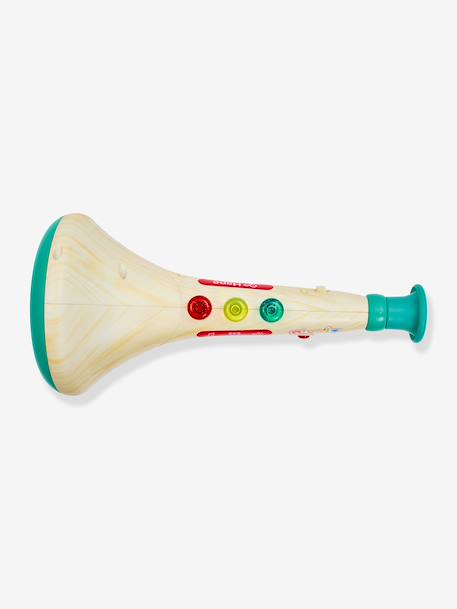 Interactive pixel trumpet turquoise 