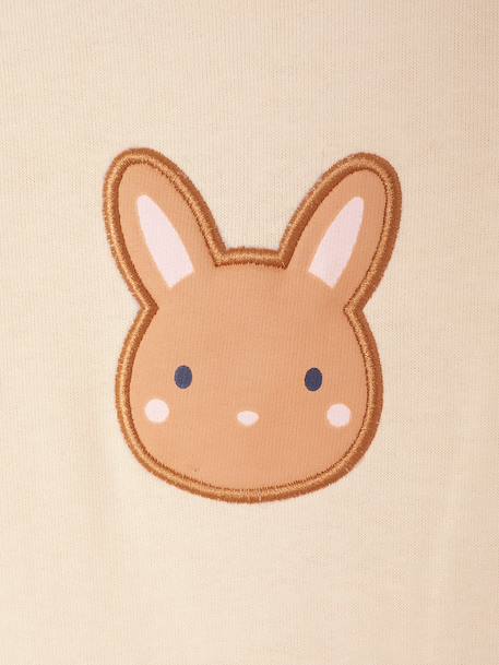Pack of 2 sleepsuits for baby ecru 