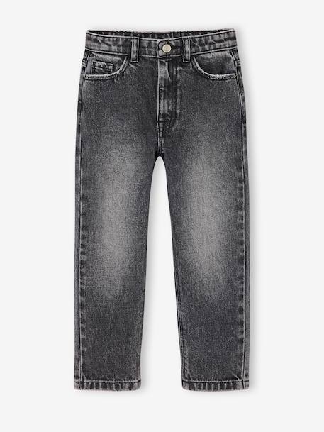 Mom Fit Jeans for Girls denim grey+light blue+medium blue 