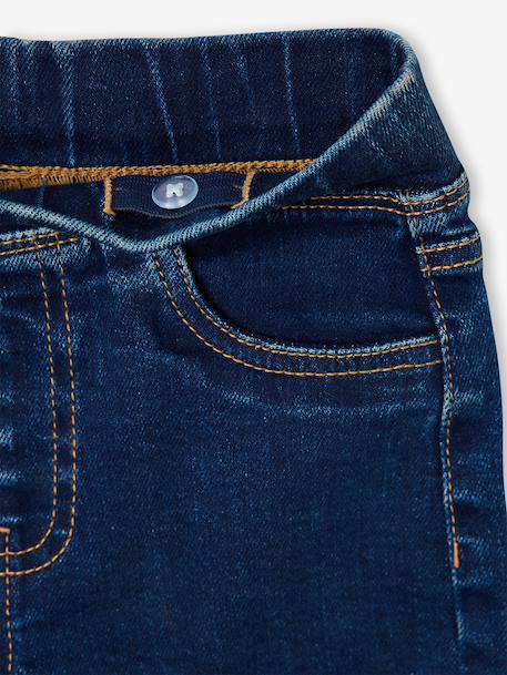 Denim Treggings for Girls bleached denim+deep blue+medium blue 