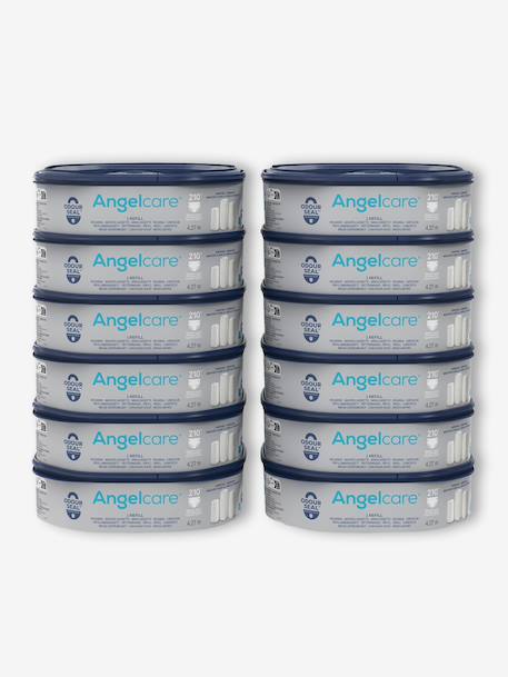 Pack of 12 Refills for ANGELCARE Nappy Bin Dark Blue 