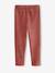 Leggings for girls anthracite+dusky pink 