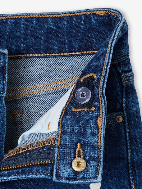 Embroidered Susan wide-leg jeans for girls bleached denim+deep blue+denim blue+medium blue 