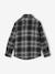 Chequered Flannel Shirt for Boys camel+chequered green+chequered navy blue+English green+night blue+slate blue 