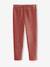 Leggings for girls anthracite+dusky pink 
