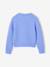 Button-through cardigan with long sleeves for girls blue+bordeaux red+rose 