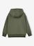 Hoodie with Motif on Chest for Boys, Basics orange+sage green 