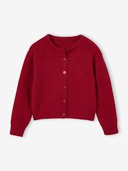 Girls-Button-through cardigan with long sleeves for girls