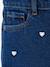 Embroidered Susan wide-leg jeans for girls bleached denim+deep blue+denim blue+medium blue 
