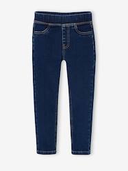 -Denim Treggings for Girls