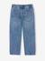 Loose-fit jeans for boys black+double stone 