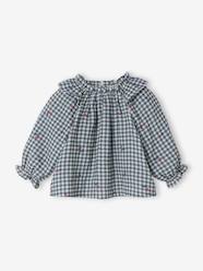 -Long-sleeved blouse for baby girls