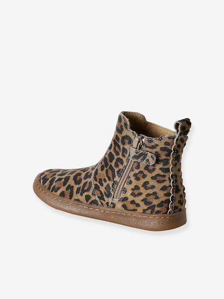 Leather Boots for Girls beige+black+bronze+brown+cocoa+golden yellow+green+navy blue+old rose 