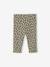 Printed Ribbed Knit Leggings for Babies sage green+taupe 