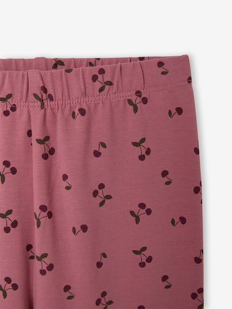 Printed Leggings for Girls almond green+aqua green+blue+ink blue+mauve+printed green+printed pink 