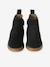 Leather Boots for Girls beige+black+bronze+brown+cocoa+golden yellow+green+navy blue+old rose 