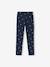 Printed Leggings for Girls almond green+aqua green+blue+ink blue+mauve+printed green+printed pink 