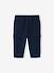 Twill Cargo Trousers for Babies navy blue+olive 