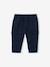 Twill Cargo Trousers for Babies navy blue+olive 