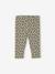 Printed Ribbed Knit Leggings for Babies sage green+taupe 