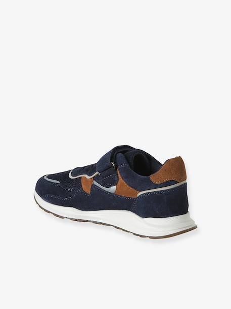 Pair of boys trainers khaki+navy blue 