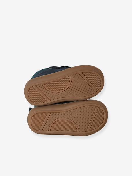 Pair of Soft Leather Boots for Babies, Designed for First Steps beige+blue+brown+electric blue+green+ocean blue+ochre+sage green+set beige+set brown+set green 