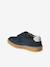 Pair of boys leather trainers navy blue 