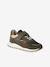 Pair of boys trainers khaki+navy blue 