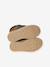 Pair of boys boots with straps khaki+navy blue 