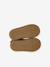 Leather Zipped & Elasticated Chelsea Boots for Babies dark brown+golden yellow+navy blue+old rose 
