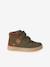 Pair of boys boots with straps khaki+navy blue 