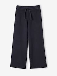 -Wide-leg knitted trousers for girls