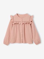 -Long-sleeved shirt for girls