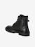 Pair of girls leather boots black 