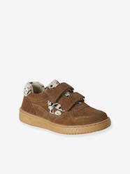 Shoes-Pair of girls leather trainers