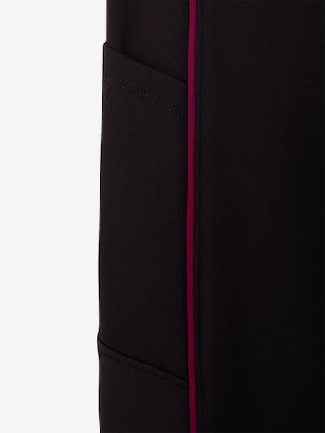 Sports leggings for girls anthracite 
