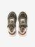 Pair of boys trainers khaki+navy blue 