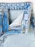 Balloon jeans for girls bleached denim+medium blue 