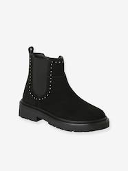 Shoes-Pair of girls leather boots