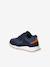 Pair of baby first steps shoes blue 