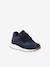Pair of baby first steps shoes blue 