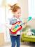 Interactive pixel guitar red 