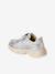 Pair of girls trainers silver 